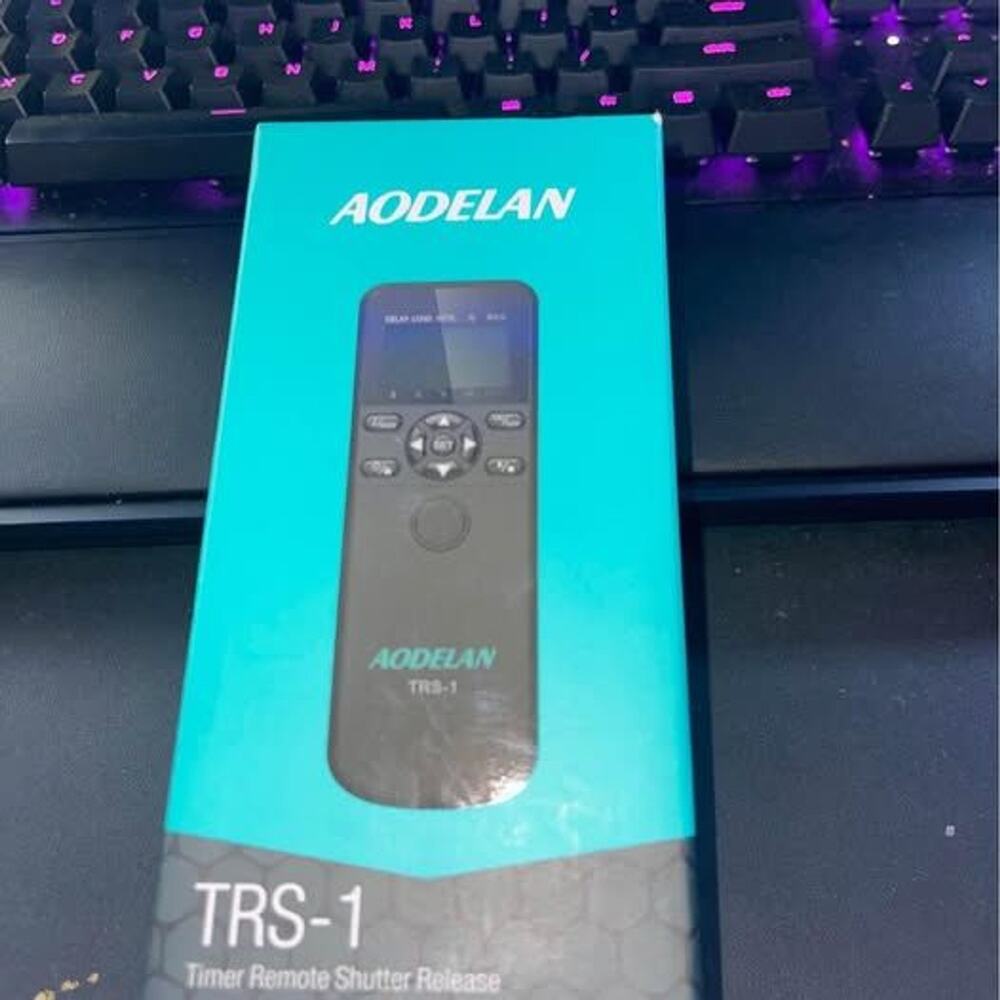 AODELAN TRS-1 Shutter Release Timer Remote Control for Sony